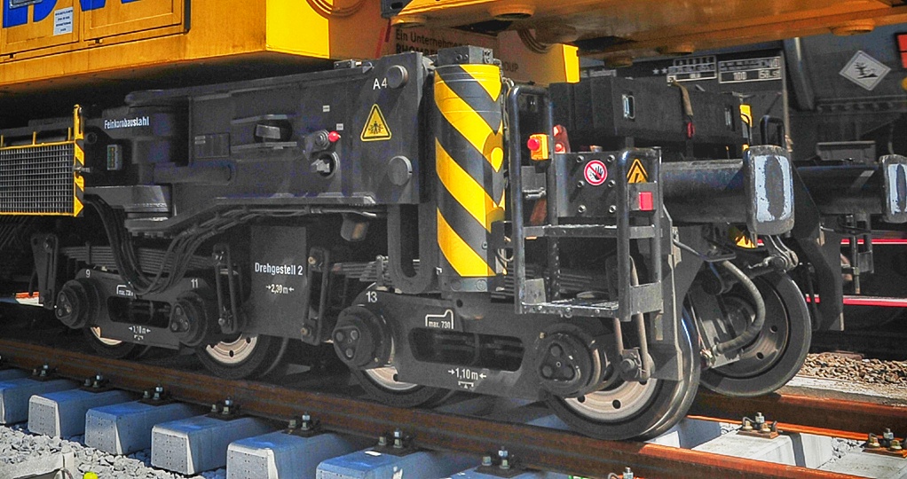 Bogie Kirow Railway Crane | Sumber : Rhomberg Sersa Rail Holding GmbH