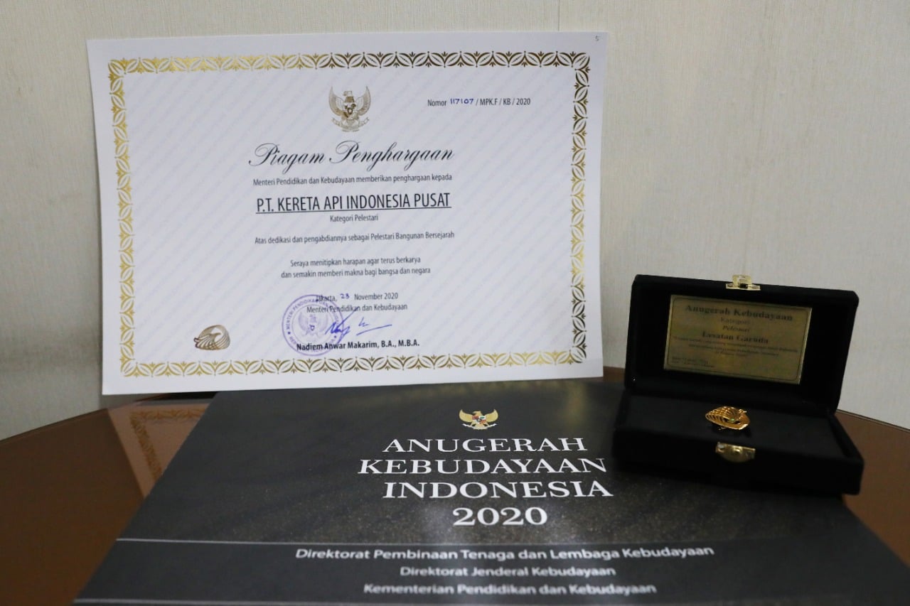penghargaan anugerah kebudayaan indonesia pelestari kai