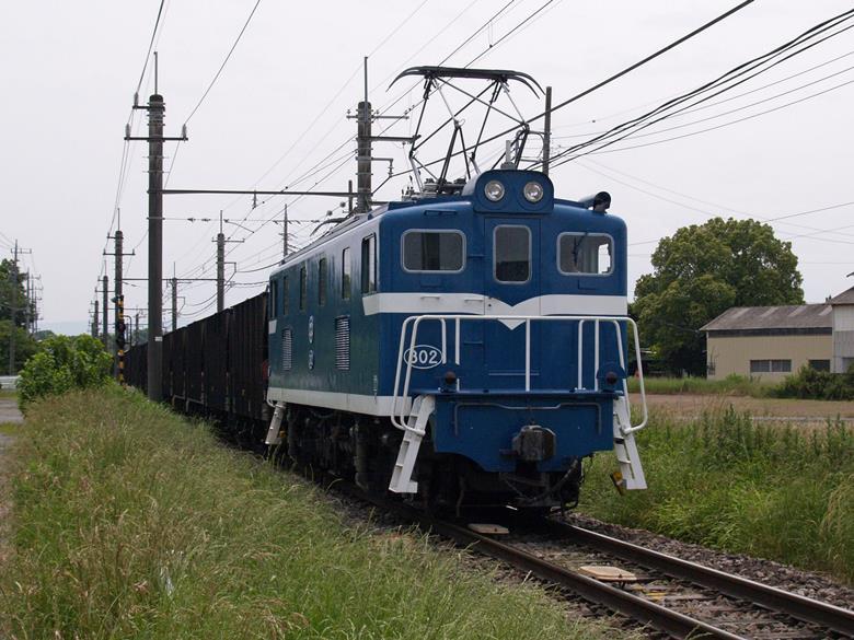 KA angkutan batu kapur saat melintas di petak antara Takekawa dan Mikajiri