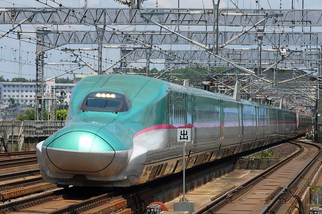 Ilustrasi Tohoku Shinkansen