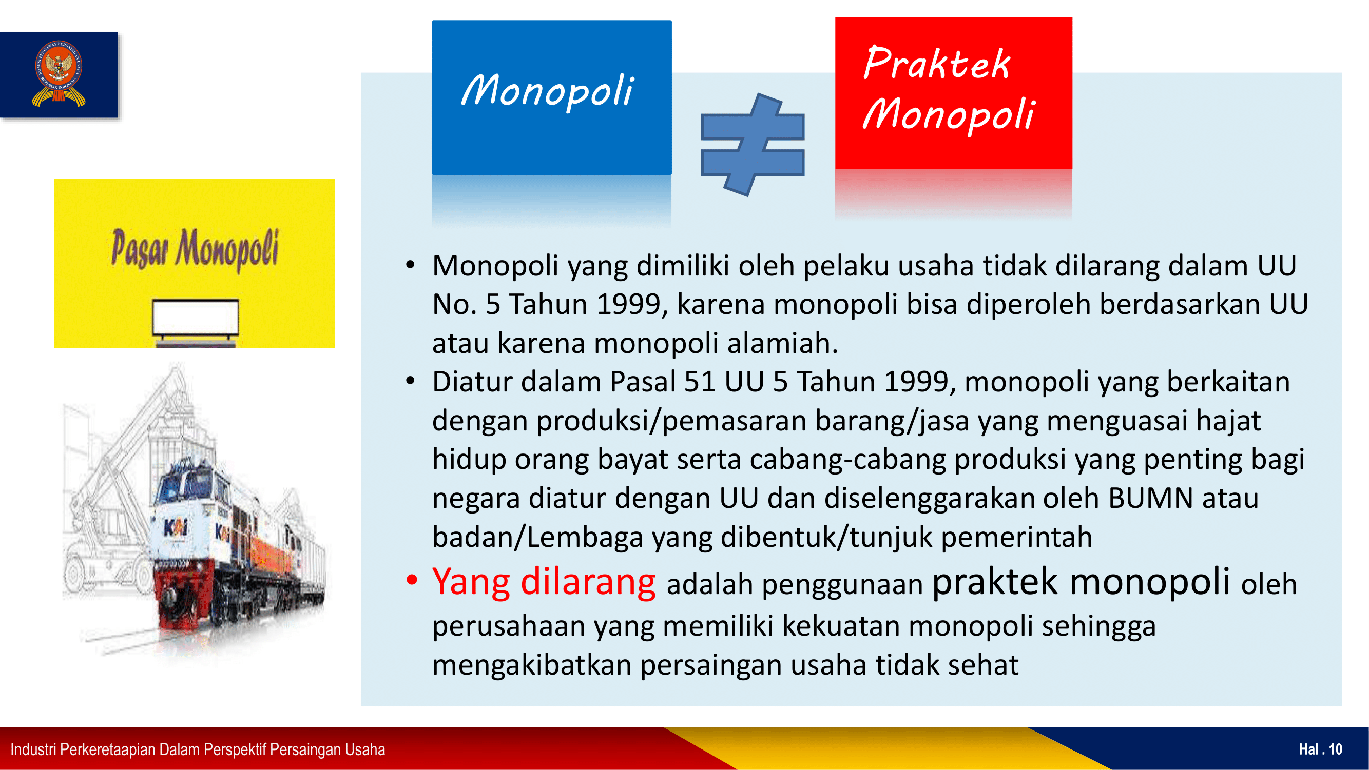 praktik monopoli dan monopoli