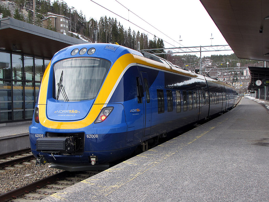Kereta api Swedia