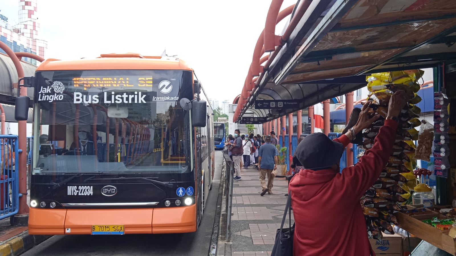 BRT TransJakarta BYD