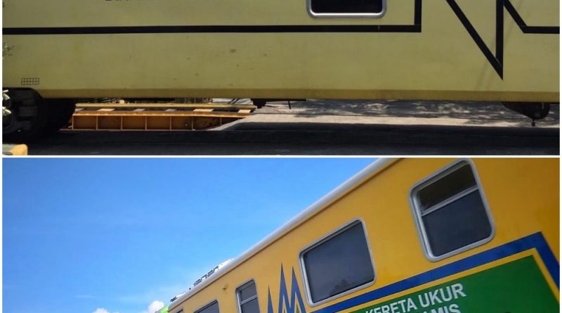 Sarana Uji Dinamis Kereta Api Buatan PT INKA | Foto : Oktavino dan Rizki Fajar
