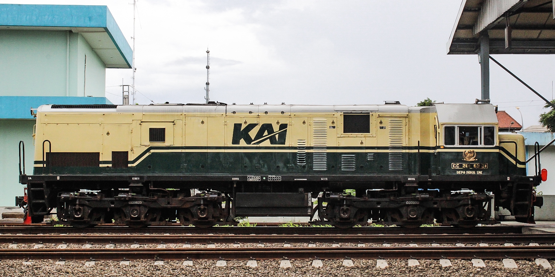 Lokomotif CC201 Vintage Livery