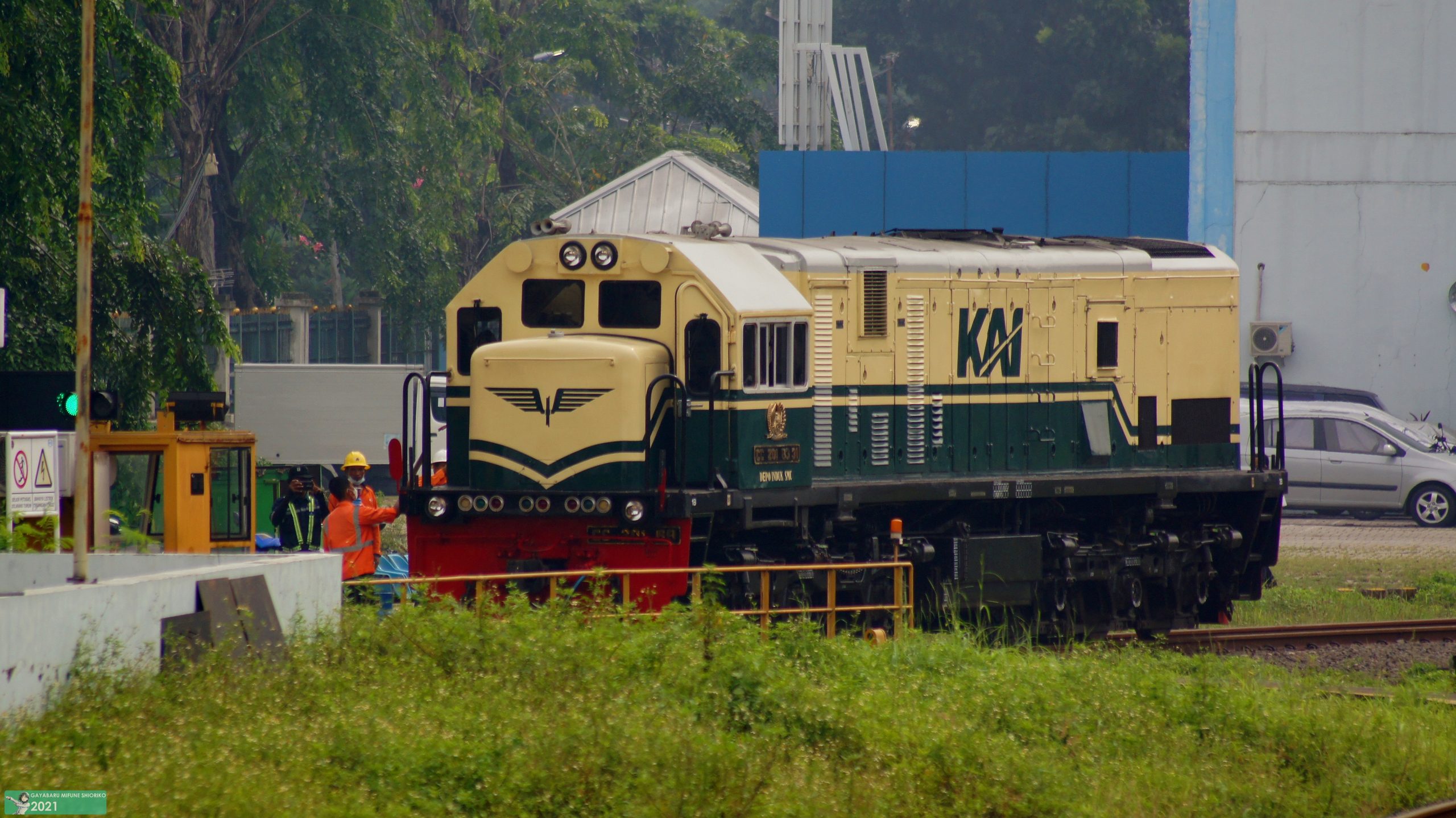 Lokomotif CC201 Vintage Livery