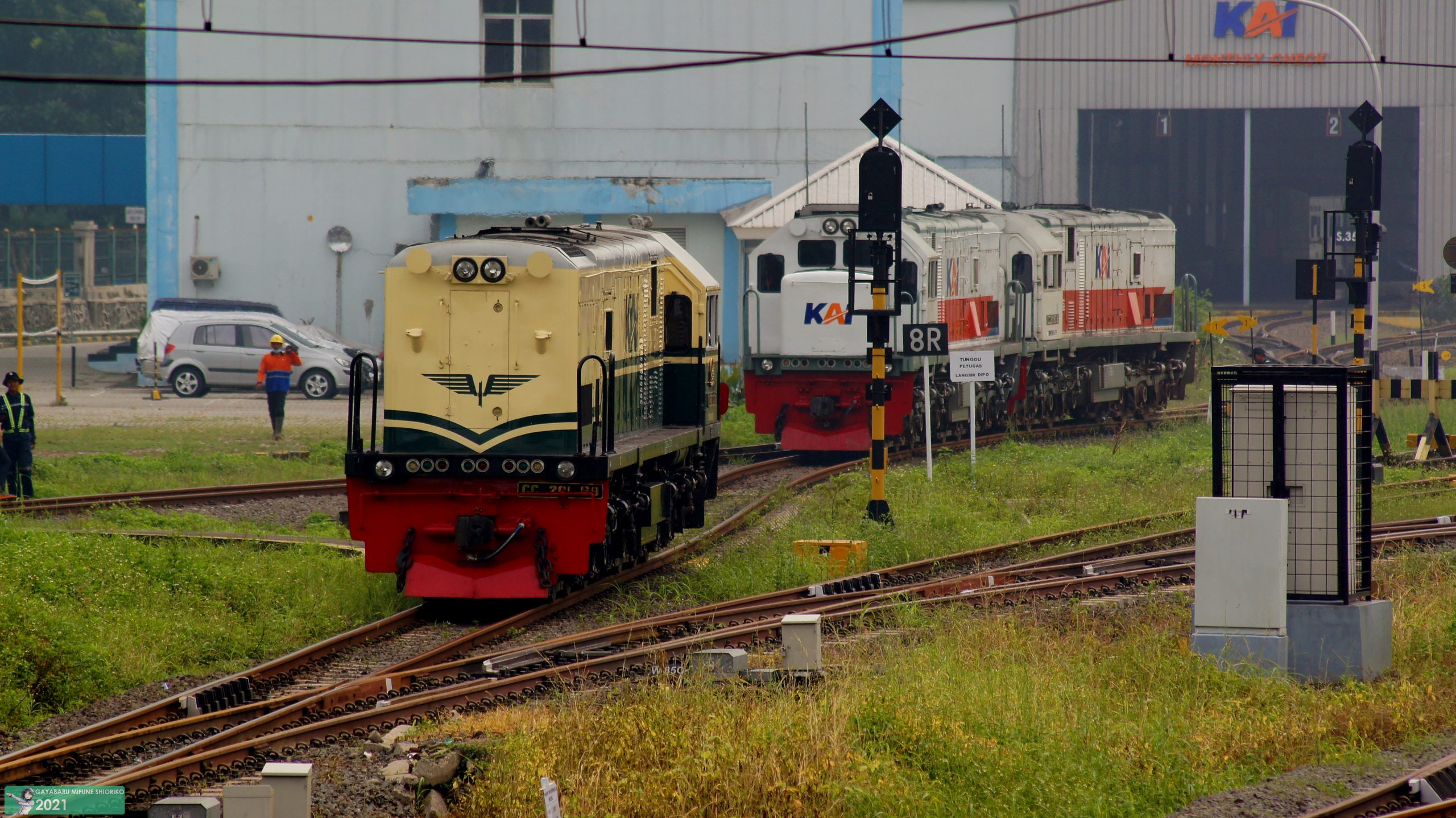 Lokomotif CC201 Vintage Livery