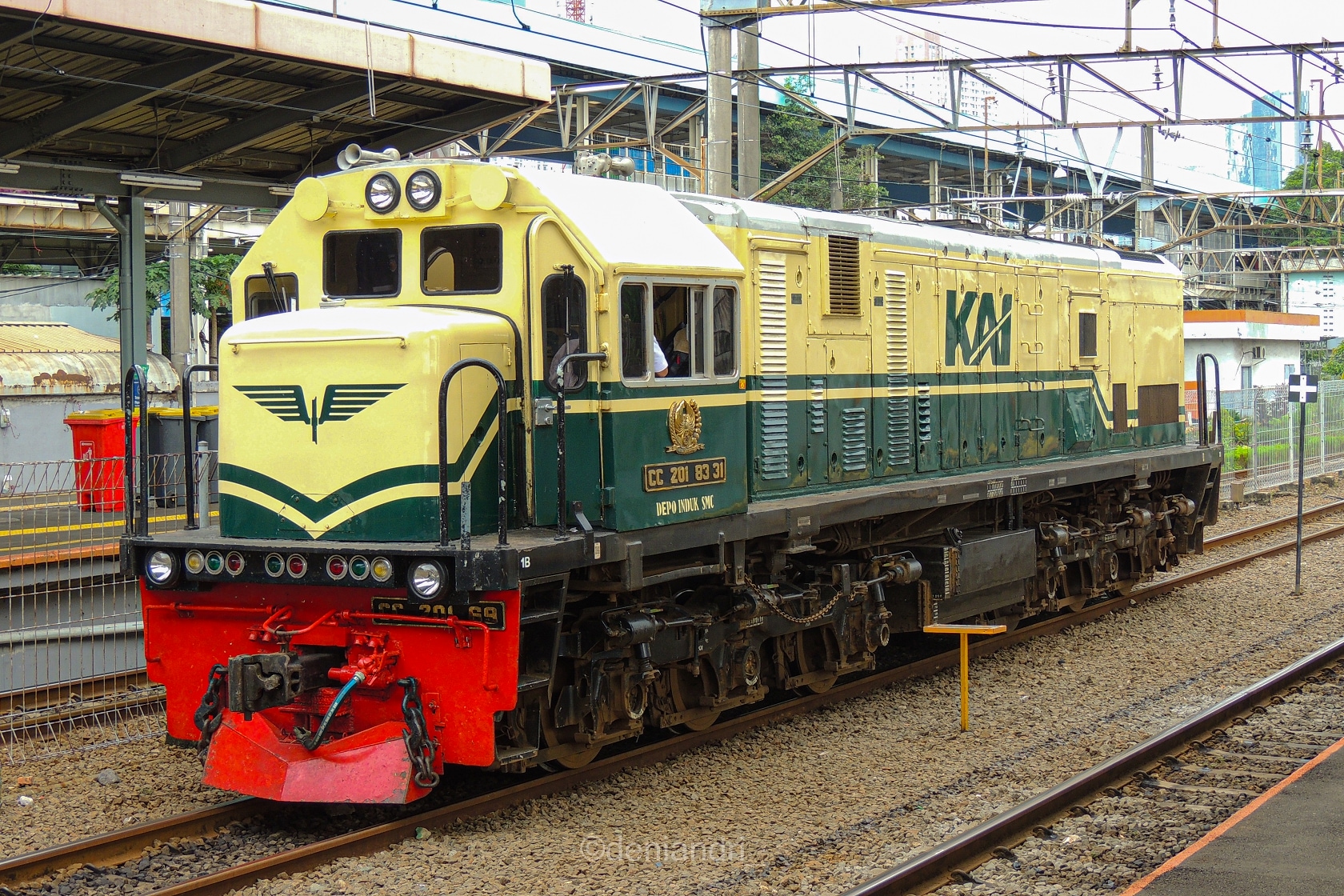 Lokomotif CC201 Vintage Livery