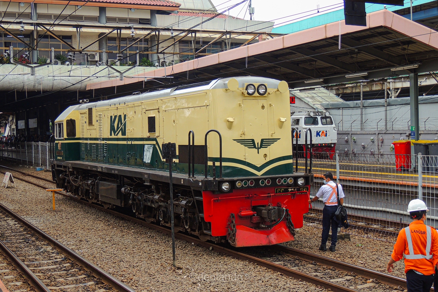 Lokomotif CC201 Vintage Livery
