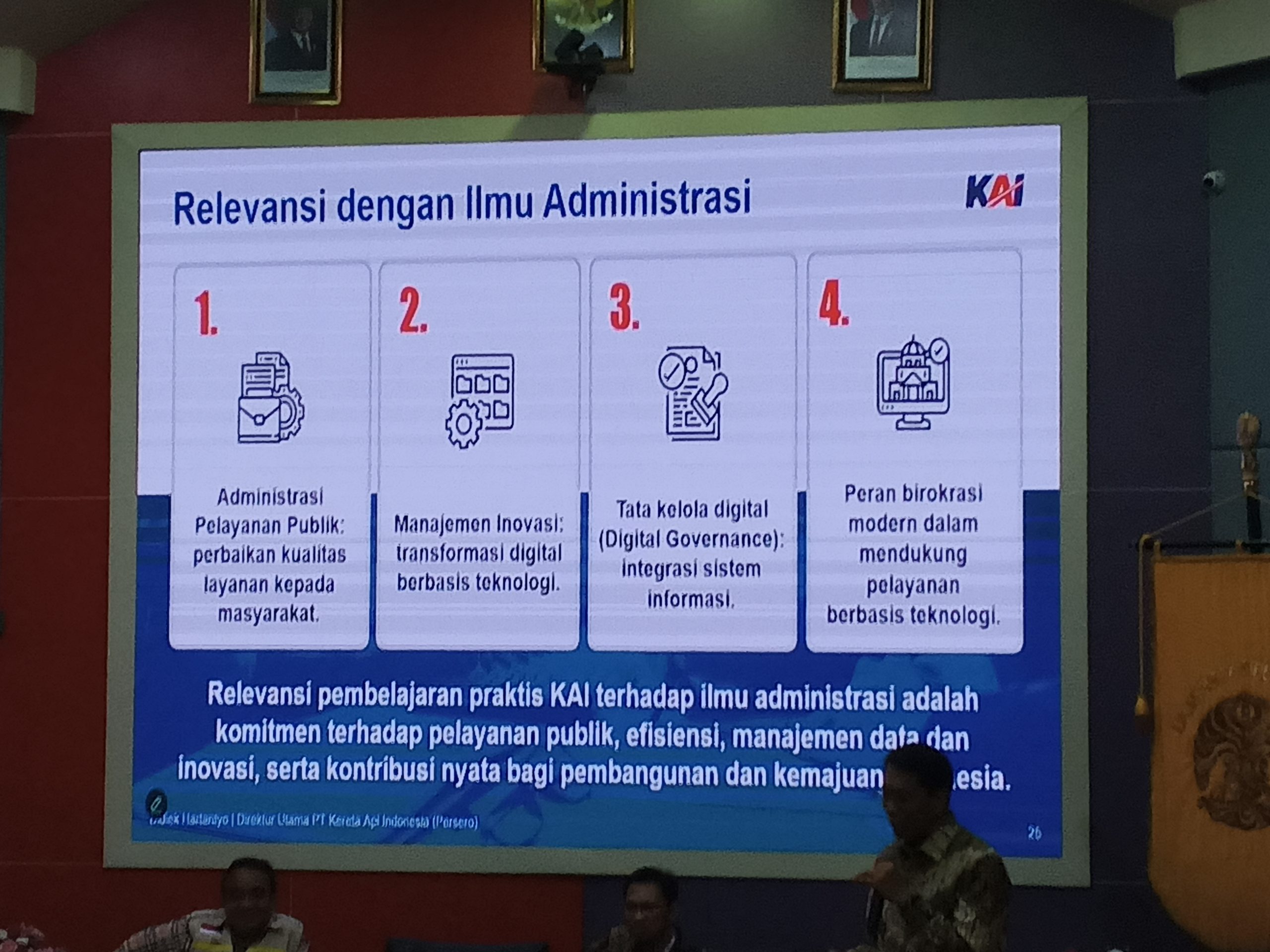 Salindia yang turut penulis tampilkan pada paparan ini mengingat presentasi Didiek Hartantyo diselenggarakan di Fakultas Ilmu Administrasi Universitas Indonesia (FIA UI)| Foto: RED/ Adrian Falah Diratama