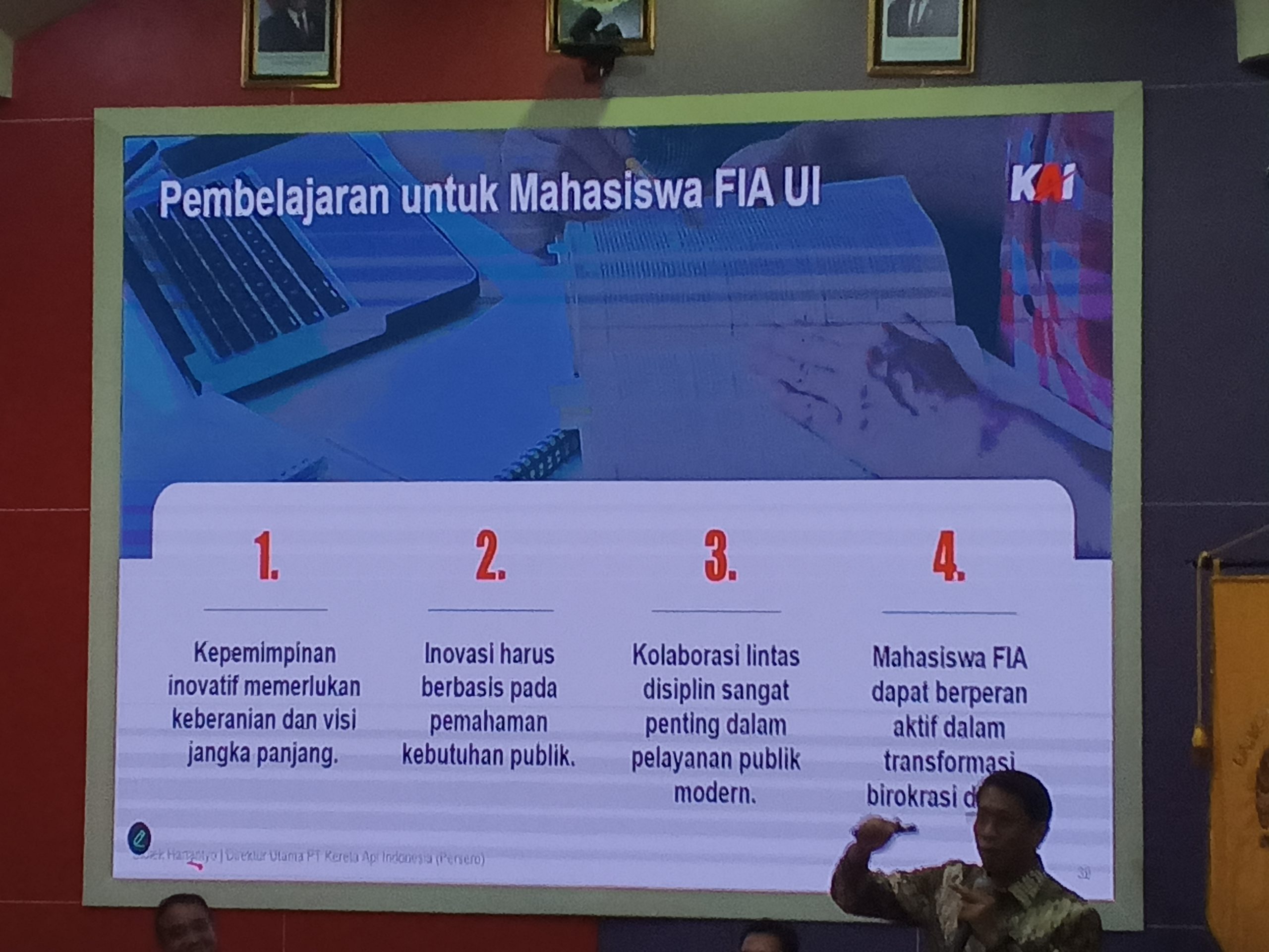 Intisari pembelajaran dari pengalaman Didiek Hartantyo sebagai Direktur Utama PT Kereta Api Indonesia (Persero) | Foto: RED/ Adrian Falah Diratama
