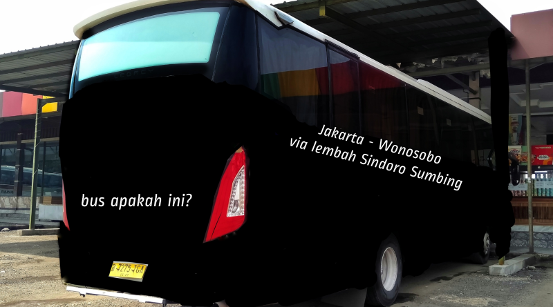 Bus hitam