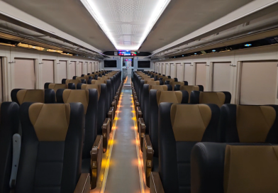 Interior kereta eksekutif modifikasi ala New Generation. | Foto: RED/Farrell Dzaudan