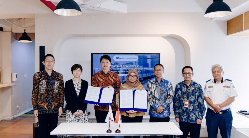MRT Jakarta dan Sumitomo Tandatangani Kerjasama Pengadaan Sarana Baru