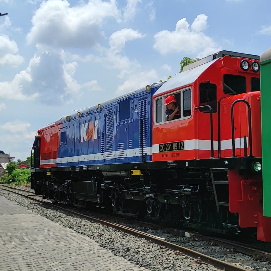 CC201 89 12 SDT Pasca Perawatan di Balai Yasa Yogyakarta. | Foto: Nikodemus Adventio Kusuma Bagaskara via Facebook.