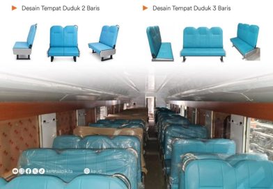 KAI Perlihatkan Sarana Kereta Ekonomi Kerakyatan dengan Bangku Seperti Kelas Bisnis