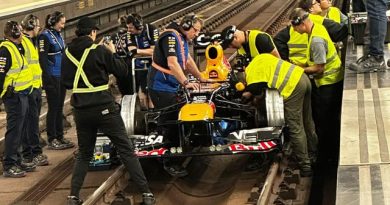 Mobil F1 Redbull Tertangkap Kamera Dijadikan “Lori Inspeksi”