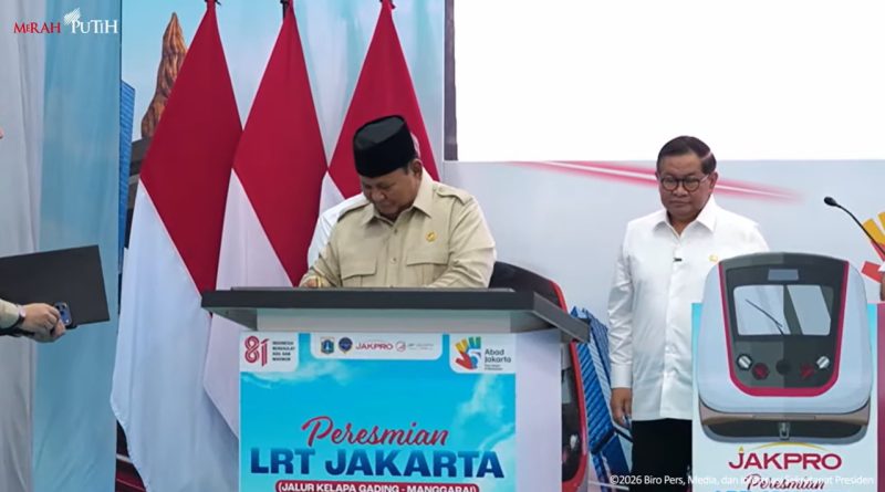 LRT Jakarta Fase 1 Kelapa Gading-Manggarai Resmi Beroperasi